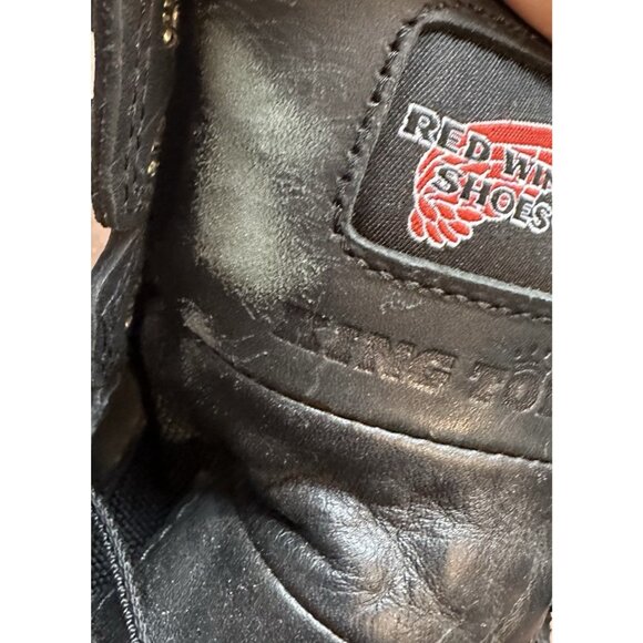 Red Wing 8" King Toe Men's Black Waterproof Rubber Toe Bumper 3512 Size 7D - Picture 9 of 11